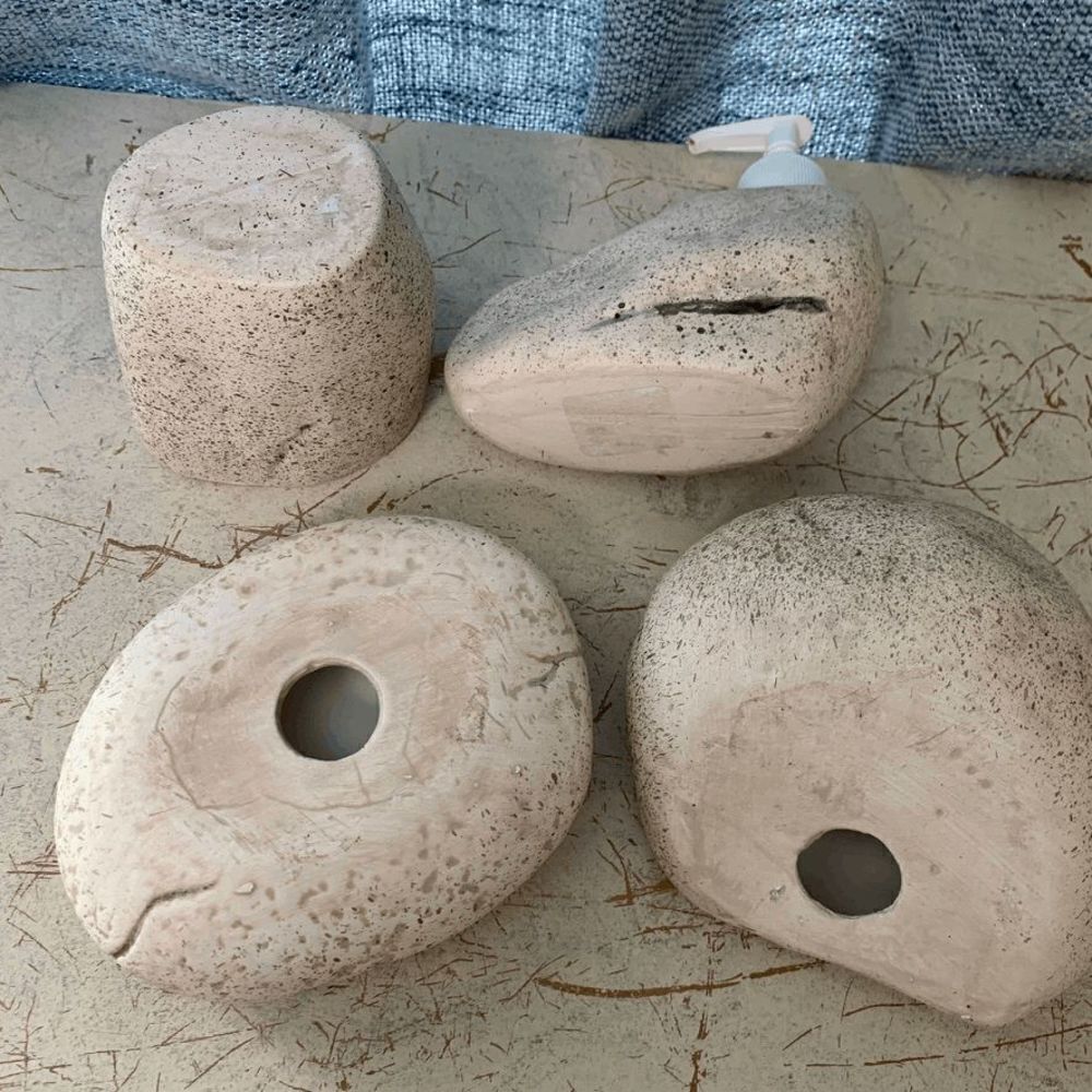 Handcrafted 4 Piece Bathroom Set - Picture 6 of 8